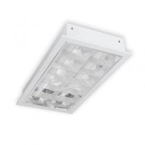 Bộ máng đèn led âm trần 2x10W PRFF218L20 Paragon
