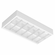 Bộ máng đèn led gắn nổi 2x10W PSFD218L20 Paragon