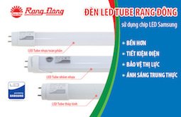 Hướng dẫn lắp đặt đèn led tuýp Rạng đông