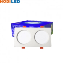 Đèn led âm trần đôi 9Wx2 HO-TDD2x09-120 Hodiled