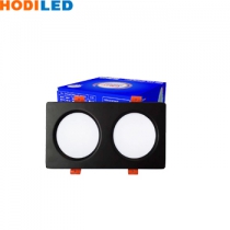 Đèn led âm trần đôi 9Wx2 HO-TDD2x09-120D Hodiled