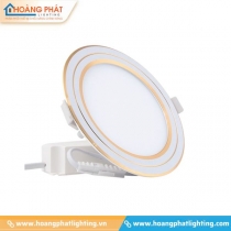 Đèn led âm trần viền vàng PT05 110/9W (G) Rạng Đông