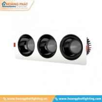 Đèn led âm trần AT25 80x240/10Wx3.PLUS Rạng Đông