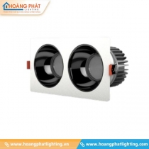 Đèn led âm trần AT25 108x208/16Wx2.PLUS Rạng Đông