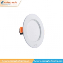 Đèn led âm trần viền trắng đổi màu 7W DLT2-7/3C MPE