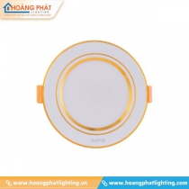Đèn led âm trần viền vàng 7W DLV-7V MPE