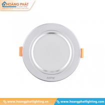 Đèn led âm trần viền bạc 7W DLB-7V MPE