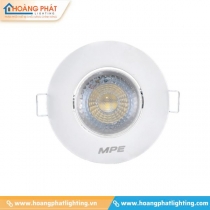 Đèn led âm trần chiếu điểm 3W DLA2R-3V MPE