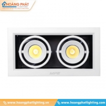 Đèn led âm trần chiếu điểm 20Wx2 DLS-220V MPE
