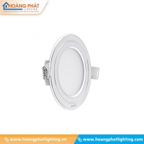 Đèn led âm trần đổi màu viền bạc 7W RPL-7/3C/S MPE