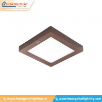 Đèn led ốp trần vuông nâu đổi màu 6W AFC 556 Anfaco