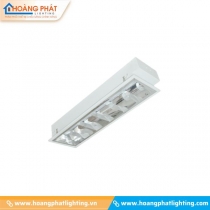 Bộ máng đèn led âm trần T8 1x9W LDA109 Duhal