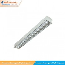 Bộ máng đèn led âm trần T8 1x18W LDA118 Duhal