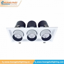 Đèn led âm trần chiếu điểm 3x30W DFC3301 Duhal