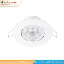 Đèn led âm trần 9W SL190 RD 090 MB WH GM Philips