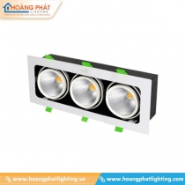 Đèn led âm trần chiếu rọi Topaz 3x10W GL-3x10SS-V334 Kingled