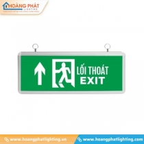 Đèn exit 1 mặt chỉ hướng lên 3W EX-3-1M-L Kingled