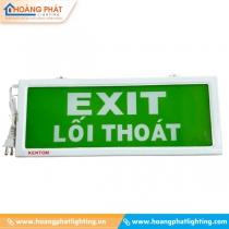 Đèn exit 1 mặt KT-610 Kentom
