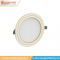 Đèn led âm trần viền vàng 12W NEMD124G110 Nanoco