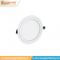 Đèn led âm trần viền bạc 12W NEMD126S110 Nanoco