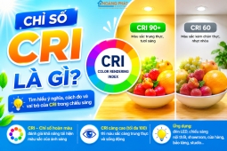 Chỉ số hoàn màu CRI là gì